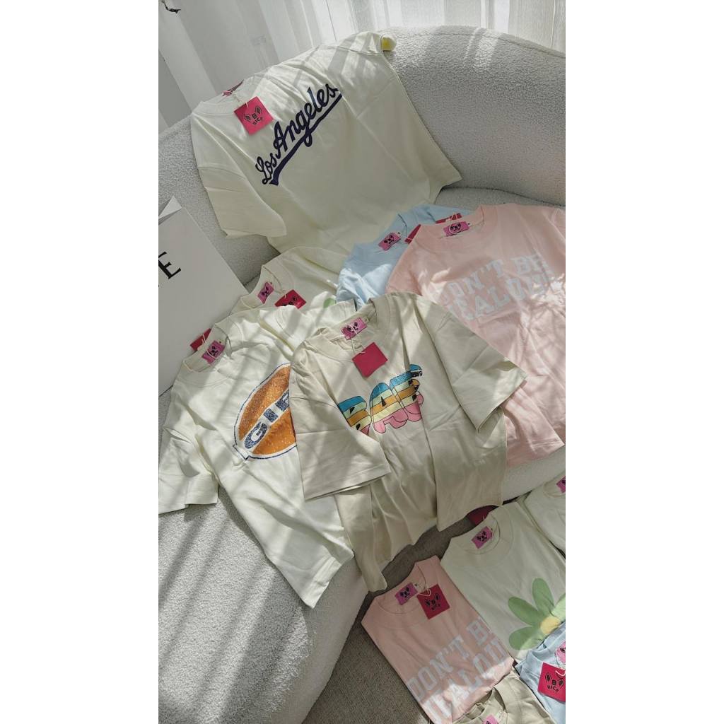 𝐋𝐘𝐂𝐇𝐄𝐍- Áo babytee chất thun cotton mềm mát nhiều mẫu