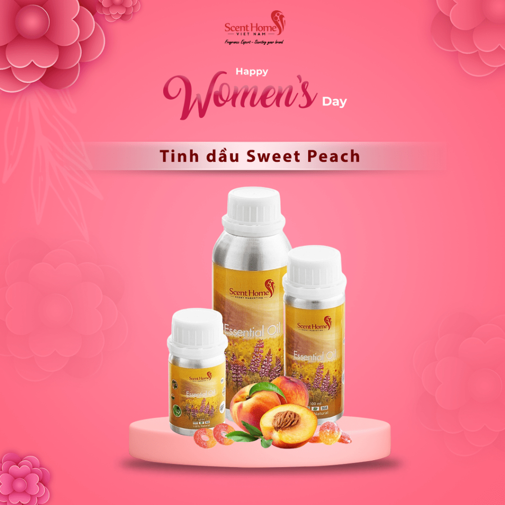 [Chính hãng] Tinh dầu Sweet Peach - ScentHomes (Sweet Peach - 50ml,100ml,250ml)