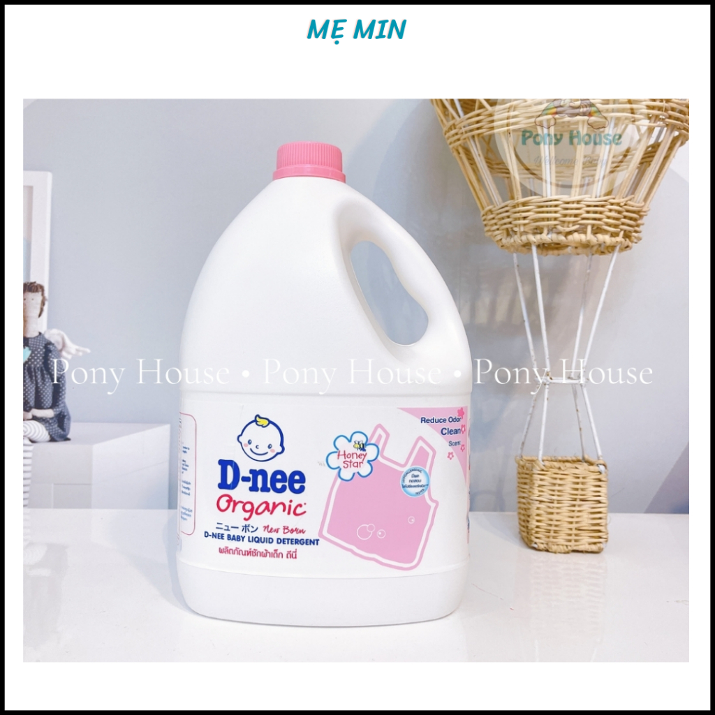 Nước giặt Dnee Hồng 3000ml Thái Lan