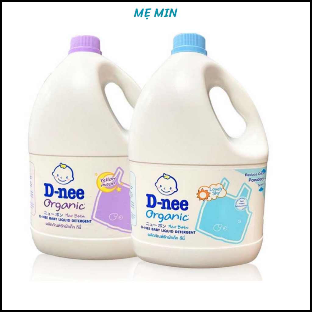 1 thùng 4 can nước giặt Dnee Thái Lan 3000ml