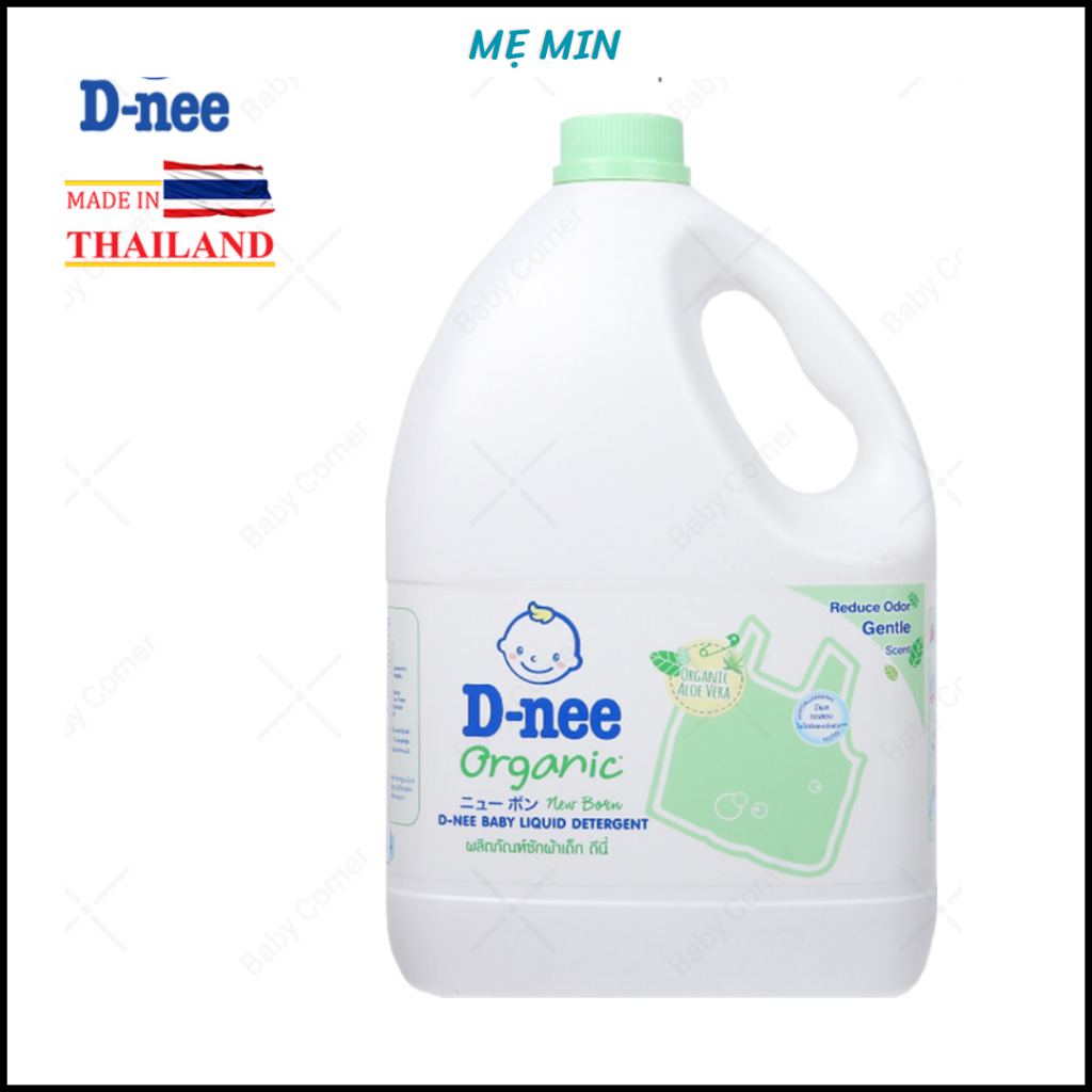 1 thùng 4 can nước giặt Dnee Thái Lan 3000ml