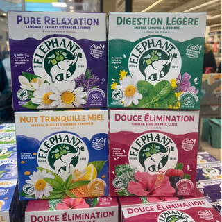Trà Elephant Pháp hỗ trợ ngủ ngon, thư giãn,tiêu hóa tốt và detox cơ thể