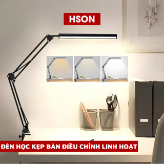 Đèn bàn LED gập điều chỉnh cánh tay dài đa năng, Đèn bàn USB chiếu sáng 10 mức độ bảo vệ mắt ,có thể gấp gọn xoay chỉnh