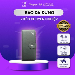 Bao da VLS đựng 2 kéo dành cho kéo cắt tóc chuyên nghiệp