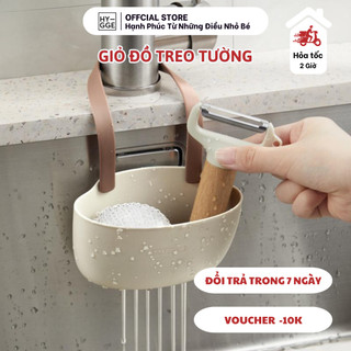 Giỏ treo bồn rửa bát, treo tường nhà tắm đa năng