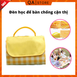 Thảm du lịch, thảm picnic gấp gọn tiện lợi chống thấm nước, thảm picnic, thảm dã ngoại cao cấp họa tiết caro rất xinh
