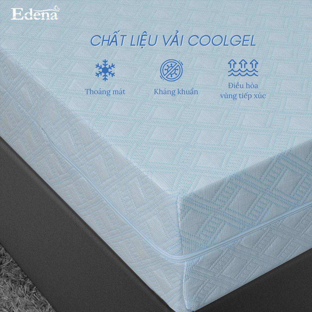 Nệm cao su thiên nhiên Edena Coolatex