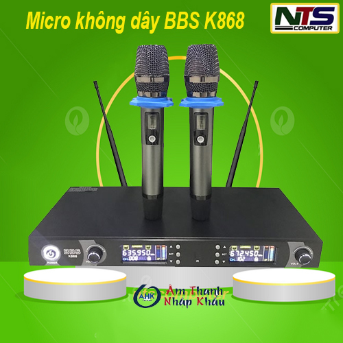 MICRO KARAOKE KHÔNG DÂY BBS U898