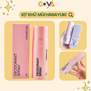 Xịt Khử Mùi Cơ Thể Hanayuki Deodorant Spray 60g