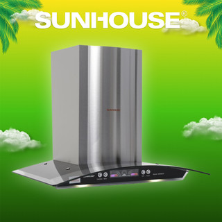 Máy hút mùi kính cong sunhouse shb6626 - bảo hành tại nhà 18 tháng