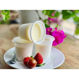  combo 100 ly sữa chua 120 ml kèm nắp 