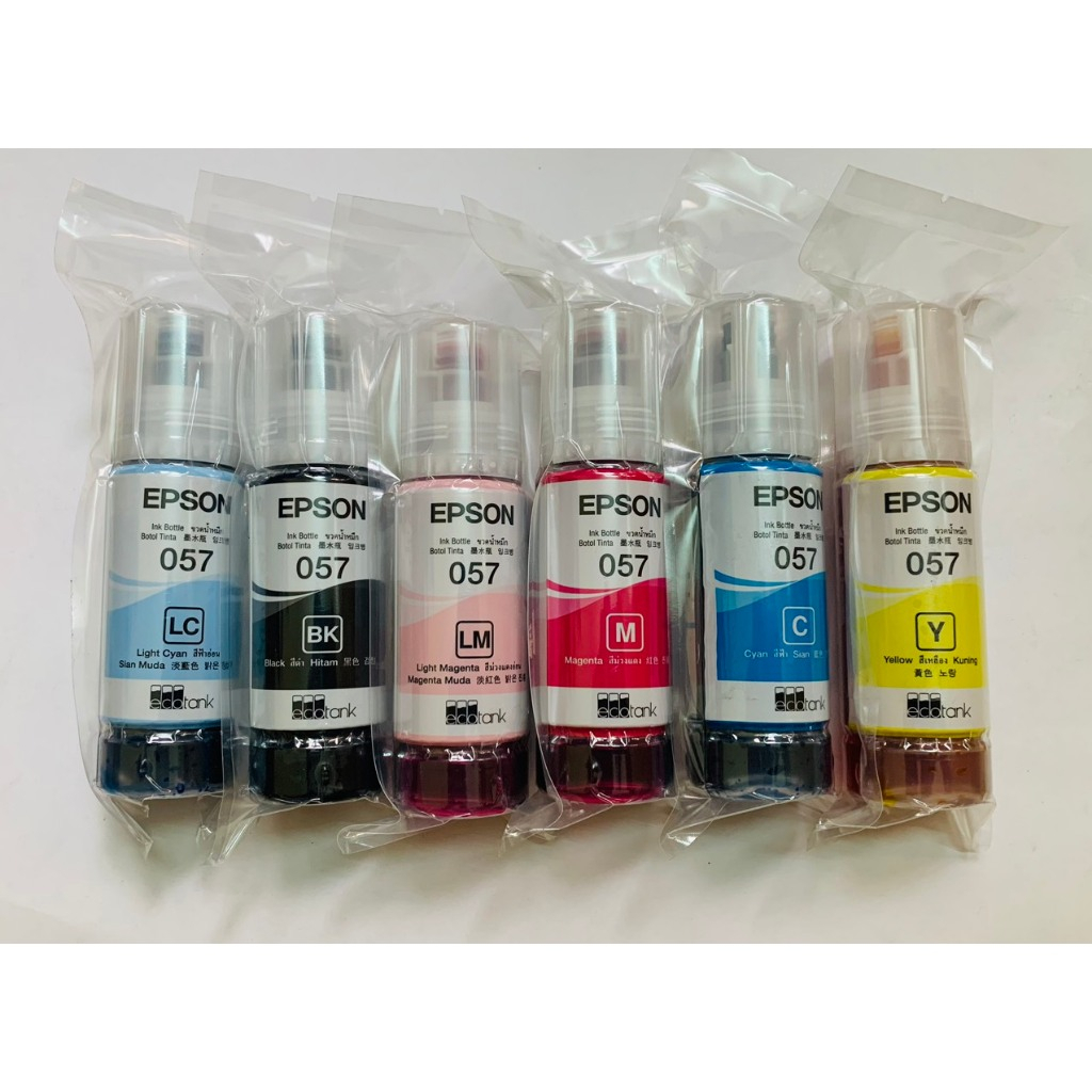 Mực in máy in màu Epson L8050/ Epson L18050 mã 057 Ecotank