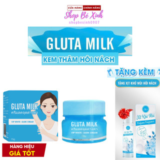 Kem Gluta Milk thâm nách giúp mờ các vùng da sạm 15gr