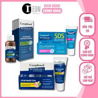 Gel chấm mụn Compliment No Problem giảm sưng, tiêu viêm, gom khô cồi mụn 25ml - NEON BEAUTY