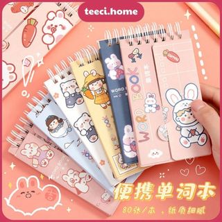 Sổ Tay Ghi Chú Học Từ Vựng Chuyên Nghiệp Sổ Ghi Chú Nhiều Mẫu Xinh Xắn Kích Thước Nhỏ Tiện Dụng TEECI P006