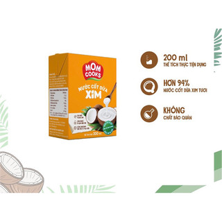 Nước cốt dừa cocoxim mom cooks 200ml