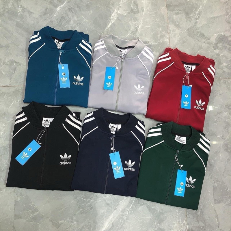 Áo Khoác Adidas Thể Thao Nam Nữ Chất Dày Co Giãn Chống Gió - Áo Khoác 3 Sọc Thời Trang Trẻ Trung