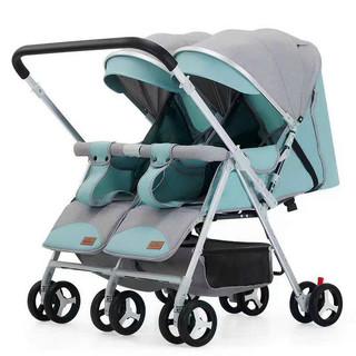 [Siêu sale] Xe đẩy đôi gấp gọn, Xe đẩy sơ sinh