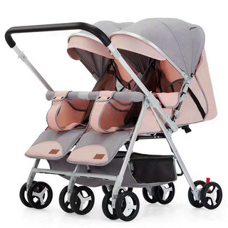 [Siêu sale] Xe đẩy đôi gấp gọn, Xe đẩy sơ sinh
