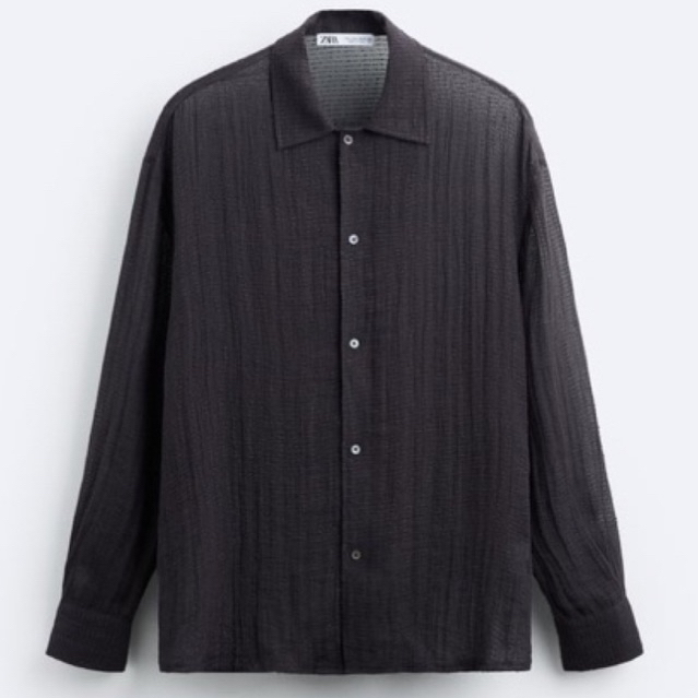 Áo sơ mi nam Zara authentic VISCOSE BLEND size S