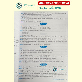 Sách - 100 Đề Kiểm Tra Toán 6 (Biên soạn theo chương trình GDPT Mới) - ND