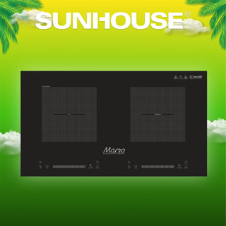 Bếp đôi điện từ SUNHOUSE MAMA MMB888DI - Bảo hành tại nhà 3 năm