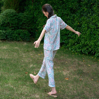 VIBES Đồ bộ Pijama dài Lụa Gấm cao cấp Wendy Long Py Set