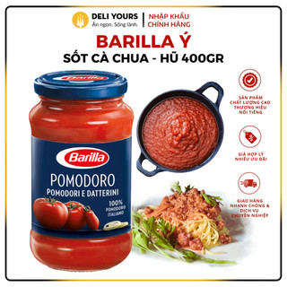 Sốt cà chua pomodoro hũ 400gr - sốt cà chua barilla chính hãng chế biến các món pasta, soup | deli yours