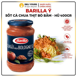 Sốt cà chua thịt bò bằm hũ 400gr - sốt cà chua barilla chính hãng | deli yours