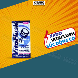 Súc động cơ xado vitaflush 20ml dành cho xe máy, xe ô tô