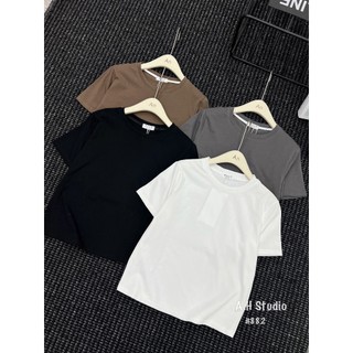 Áo thun babytee trơn basic phong cách hàn quốc amiastore
