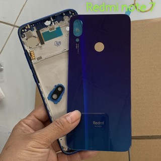 Bộ Vỏ xiaomi Redmi Note 7/ Note 7 Pro (kèm cụm kính camera ,nút bấm)
