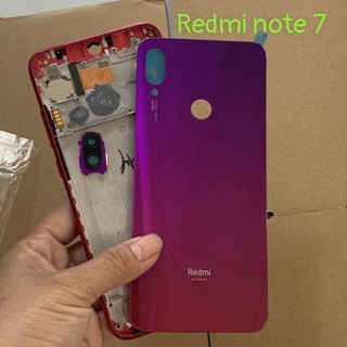 Bộ Vỏ xiaomi Redmi Note 7/ Note 7 Pro (kèm cụm kính camera ,nút bấm)