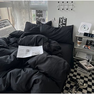 Bộ chăn ga gối Cotton TiCi 4 món cao cấp gồm vỏ chăn mền, drap giường và 2 vỏ gối nằm