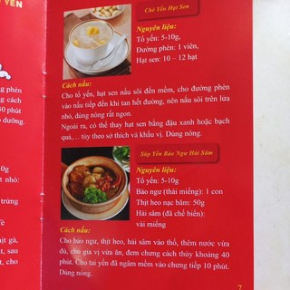 Cẩm nang yến sào