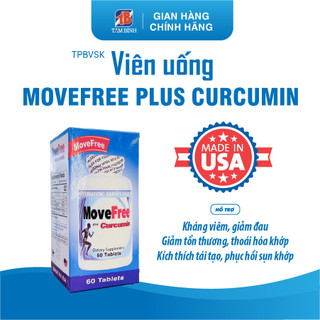 Viên uống hỗ trợ Xương khớp MoveFree Plus Curcumin bổ sung Glucosamine