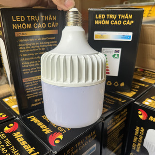  Đèn led búp masaski 40w trụ nhôm tản nhiệt 