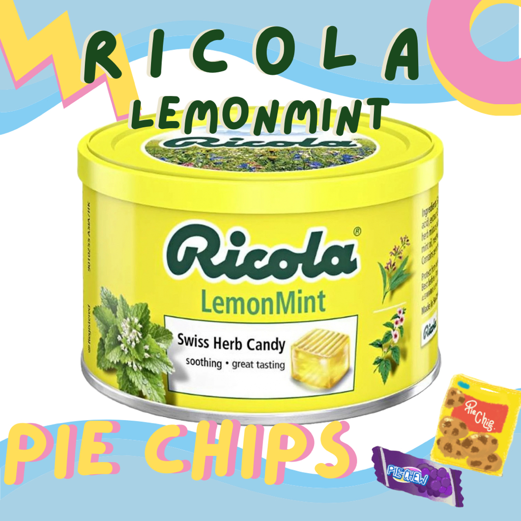 Kẹo Thảo Mộc Ricola Vị Lemon [100Gr]