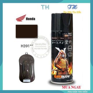 Sơn Xịt Samurai Màu Nâu Hạt Dẻ - Mã H391