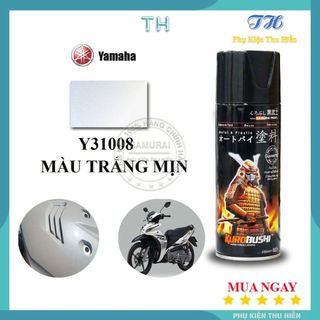 Sơn Samurai Màu Trắng Mịn Yamaha - Mã Y31008