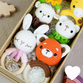Lục lạc cho bé - lục lạc len handmade