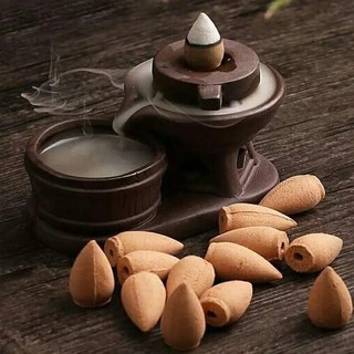 Hộp Nụ Trầm Hương Khói Ngược 45 - 50 viên, Nụ Trầm Hương Xông Nhà Hương Thiên Nhiên Dịu Nhẹ Thư Giãn