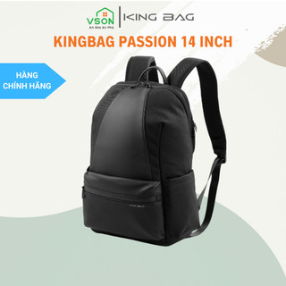 Balo laptop KINGBAG PASSION 14.1” trẻ trung, gọn nhẹ, tích hợp USB, ngăn tablet, đai vali tiện dụng - Hàng chính hãng