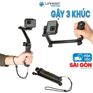 🔥SALE SOCK🔥 Gậy Gopro 3 khúc 3ways monopod gọn nhẹ