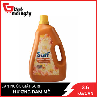 Nước giặt surf hương đam mê can 3.6kg