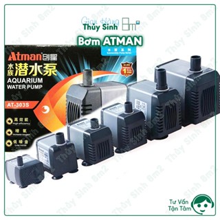 Bơm Chìm, Bơm ATMAN Đủ Cỡ, Máy Bơm Hồ Cá Siêu Êm, Tiết Kiệm Điện, Máy Bơm Nước | 8m2