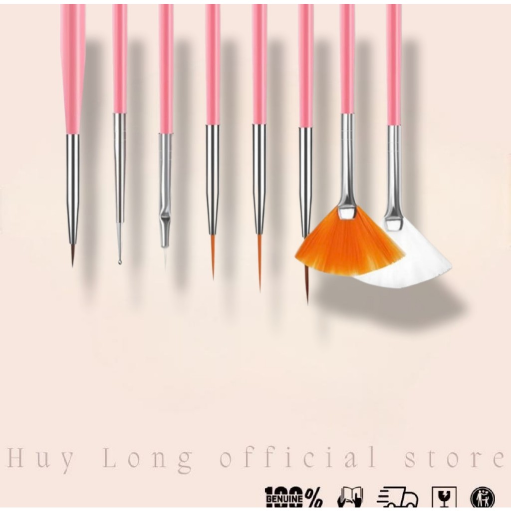 Sét 15 cọ vẽ móng