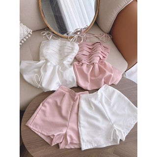 Set áo bí + quần short