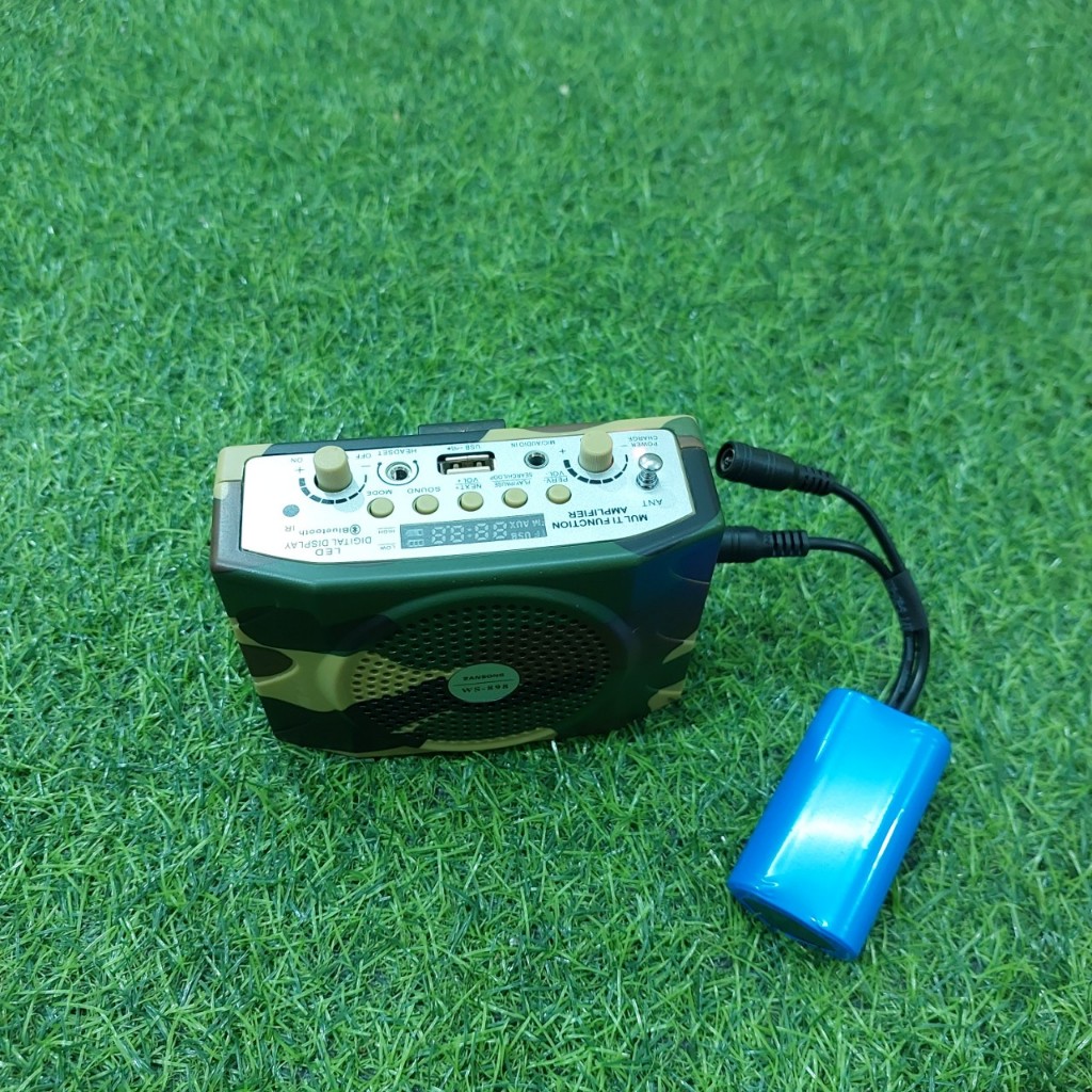 Pin Dự Phòng Loa Bẫy Chim Trợ Giảng Along 2200MAH