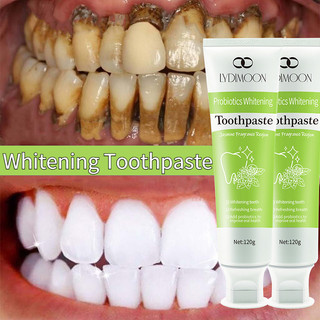 Kem đánh răng men vi sinh làm trắng răng loại bỏ cao răng hôi miệng combo Kem đánh răng + Nước súc miệng LYDIMOON